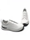 Pantofi Sport Barbati din piele naturala 12-183 WHITE | ADVANCER