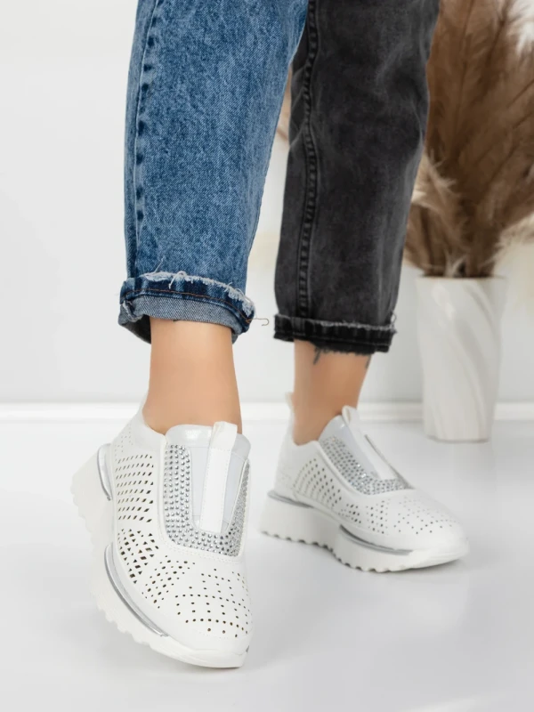 Sneakers Dama 5H68 WHITE | MEI