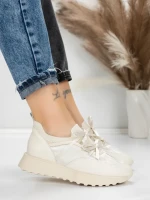 Sneakers Dama 5H70 BEIGE | MEI