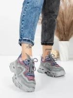 Pantofi Sport Dama din piele naturala HY2926-1 PINK | FRANCO GERARDO