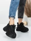 Pantofi Sport Dama cu Platforma 6968-1 BLACK | MEI