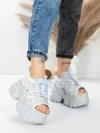 Sandale Dama cu Platforma 569-76 GREY | MEI