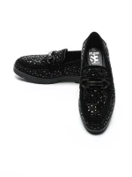 Mocasini Barbati din piele naturala 5NXE78 BLACK | EXCENTRIC SHOES