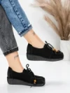 Pantofi Casual Dama din piele naturala 2553 BLACK | FORMATIONE
