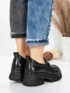 Pantofi Casual Dama din piele naturala 10828 BLACK | FORMATIONE