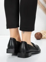 Pantofi Casual Dama din piele naturala 11520-176 BLACK | ADVANCER