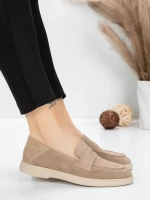 Pantofi Casual Dama din piele naturala 81980-2 APRICOT | ADVANCER