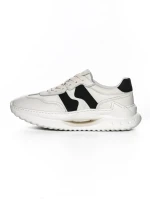 Pantofi Sport Barbati din piele naturala 69025 BLACK | ADVANCER