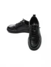 Pantofi Casual Barbati din piele naturala 929105 BLACK | ADVANCER