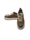 Pantofi Sport Barbati din piele naturala A18008 KHAKI | ADVANCER