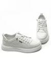 Pantofi Sport Barbati din piele naturala W27017 WHITE | ADVANCER