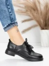 Pantofi Casual Dama din piele naturala 5211507 BLACK | ADVANCER