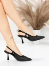 Pantofi Stiletto 5GZ85 BLACK | MEI