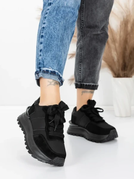 Sneakers Dama 5WL117 BLACK | MEI