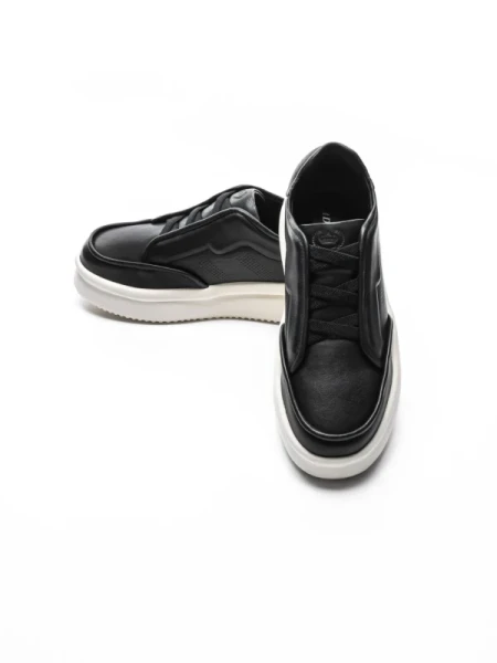 Pantofi Sport Barbati din piele naturala 5316 BLACK | ADVANCER