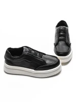 Pantofi Sport Barbati din piele naturala 5316 BLACK | ADVANCER