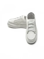 Pantofi Sport Barbati din piele naturala 5316 WHITE | ADVANCER