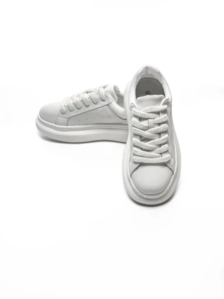 Pantofi Sport Barbati 5Q56 BEIGE-WHITE | EXCENTRIC SHOES