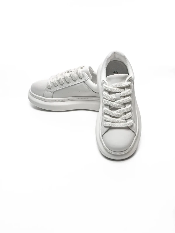 Pantofi Sport Barbati 5Q56 BEIGE-WHITE | EXCENTRIC SHOES