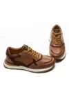 Pantofi Sport Barbati din piele naturala 3-927-25 BROWN | ADVANCER