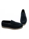 Mocasini Barbati din piele naturala 2-2090-307 BLUE | ADVANCER