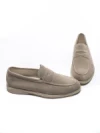 Mocasini Barbati din piele naturala 2-2090-307 GREY | ADVANCER