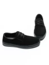 Pantofi Casual Barbati din piele naturala W011-5 BLACK | ADVANCER