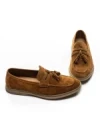 Mocasini Barbati din piele naturala 25891 BROWN | FRANCO GERARDO