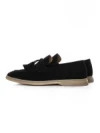 Mocasini Barbati din piele naturala 25891 BLACK | FRANCO GERARDO