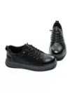 Pantofi Sport Barbati din piele naturala W27019 BLACK | ADVANCER