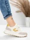 Pantofi Sport Dama din piele naturala 76098-8 YELLOW | ADVANCER