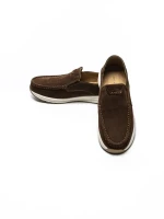 Mocasini Barbati din piele naturala 888 COFFEE | ADVANCER