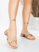 Valódi bőrből készült női szandál 103 Őszibarack | Adv... » MeiMall.hu
