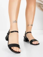 Valódi bőrből készült női szandál 22396 Fekete | Advancer » MeiMall.hu