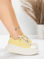 Természetes bőrből készült női sportcipő 227802 Világo... » MeiMall.hu