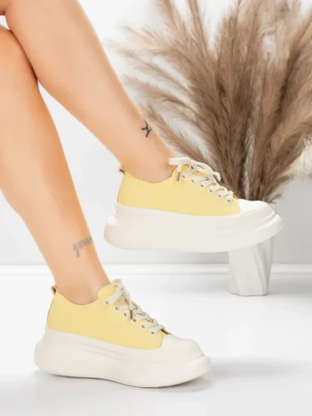 Természetes bőrből készült női sportcipő 227802 Világo... » MeiMall.hu