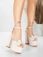 Vastag sarkú szandál és platform 3KV52 Bézs | Mei » MeiMall.hu