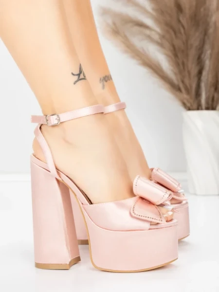 Vastag sarkú szandál és platform 3KV52 Rózsaszín | Mei » MeiMall.hu