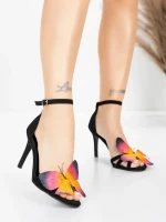 Karcsú sarkú női szandál 5GS62 Fekete | Mei » MeiMall.hu