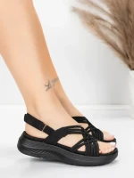 Női platform szandál 5GS67 Fekete | Mei » MeiMall.hu