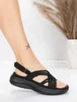 Női platform szandál 5GS67 Fekete | Mei » MeiMall.hu