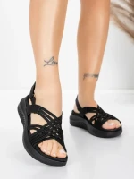 Női platform szandál 5GS67 Fekete | Mei » MeiMall.hu