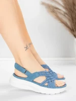 Női platform szandál 5GS67 Kék | Mei » MeiMall.hu