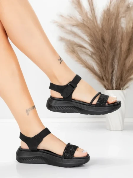 Női platform szandál 5GS68 Fekete | Mei » MeiMall.hu