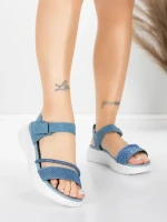 Női platform szandál 5GS68 Kék | Mei » MeiMall.hu