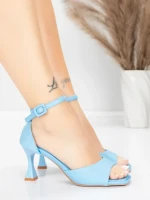 Karcsú sarkú női szandál 5GZ90 Kék | Mei » MeiMall.hu