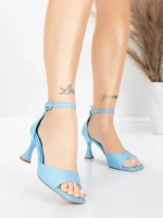 Karcsú sarkú női szandál 5GZ90 Kék | Mei » MeiMall.hu