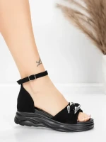 Női platform szandál 5H75 Fekete | Mei » MeiMall.hu