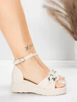 Női platform szandál 5H75 Bézs | Mei » MeiMall.hu