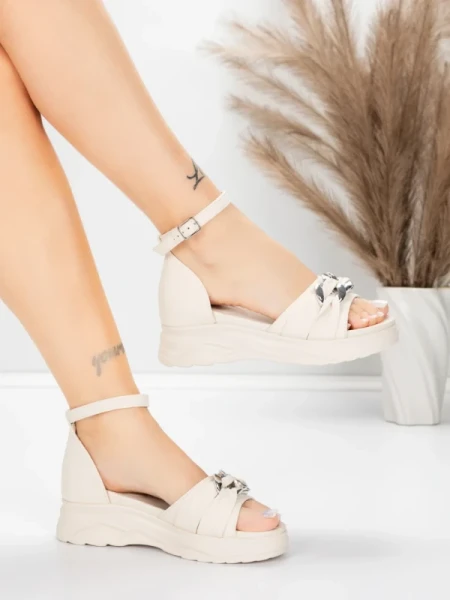 Női platform szandál 5H75 Bézs | Mei » MeiMall.hu